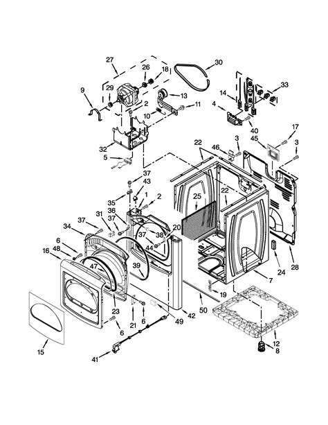 cabrio whirlpool dryer parts